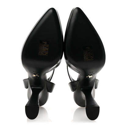 Christian Dior Calfskin Soul Pumps 37.5 Black 6 of 9