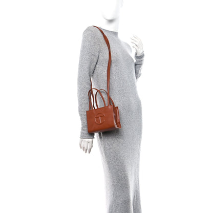 Telfar Vegan Leather Small Shopping Bag Tan 2 of 14