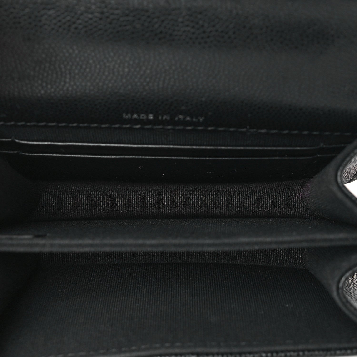 Chanel Caviar Quilted Pick Me Up Clutch With Chain Black 5 of 10