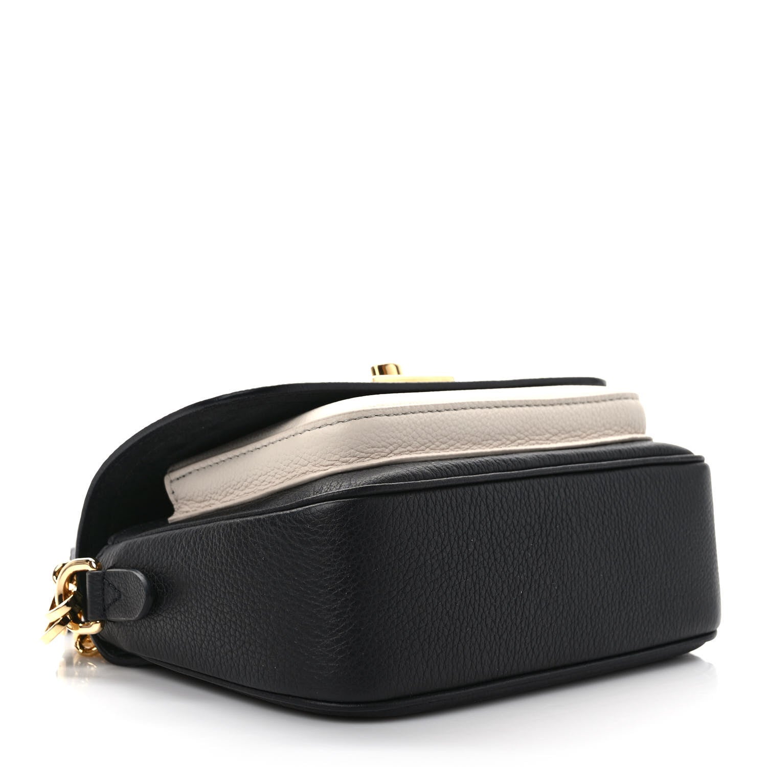Louis Vuitton Grained Calfskin Lockme Tender Black 4 of 9
