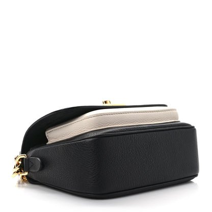 Louis Vuitton Grained Calfskin Lockme Tender Black 4 of 9