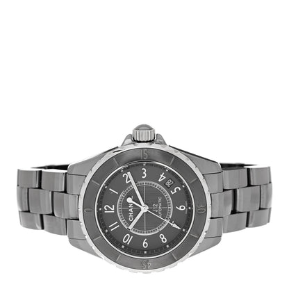 Chanel Titanium Ceramic 38mm J12 Chromatic Automatic Watch 2 of 4