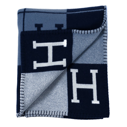 Hermes Wool Cashmere Avalon III Blanket Caban Ecru 2 of 3