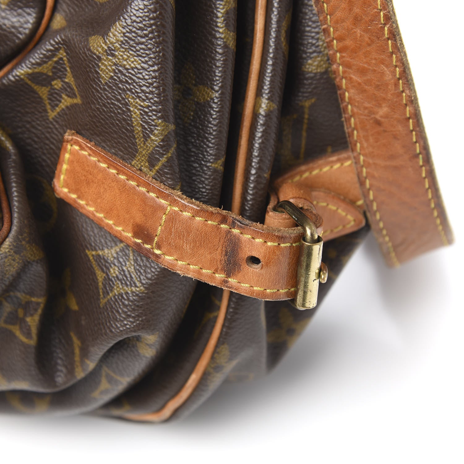 Louis Vuitton Monogram Saumur 35 10 of 14