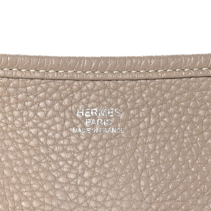 Hermes Taurillon Clemence Evelyne III PM Gris Tourterelle 7 of 9
