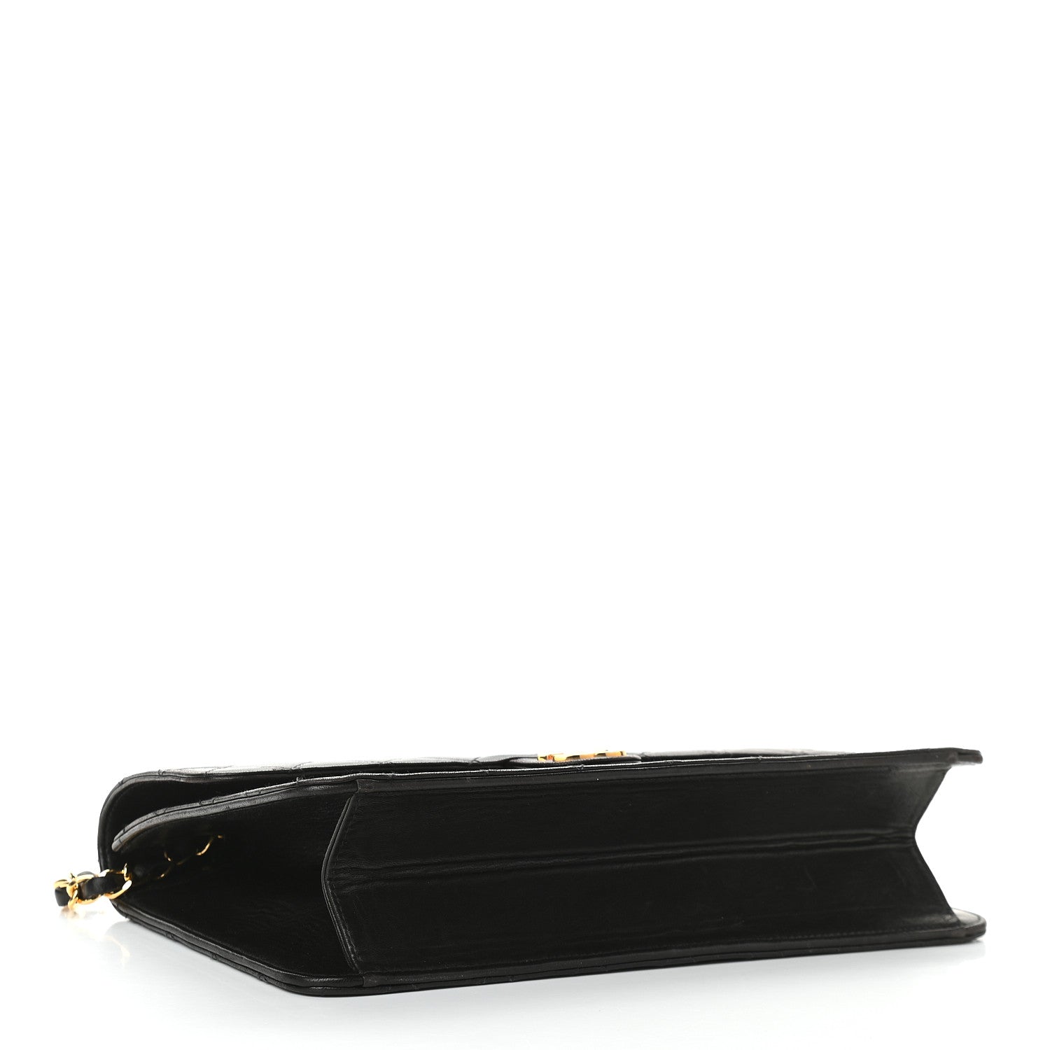Chanel Lambskin Quilted Medium Single Flap Black 3 of 8
