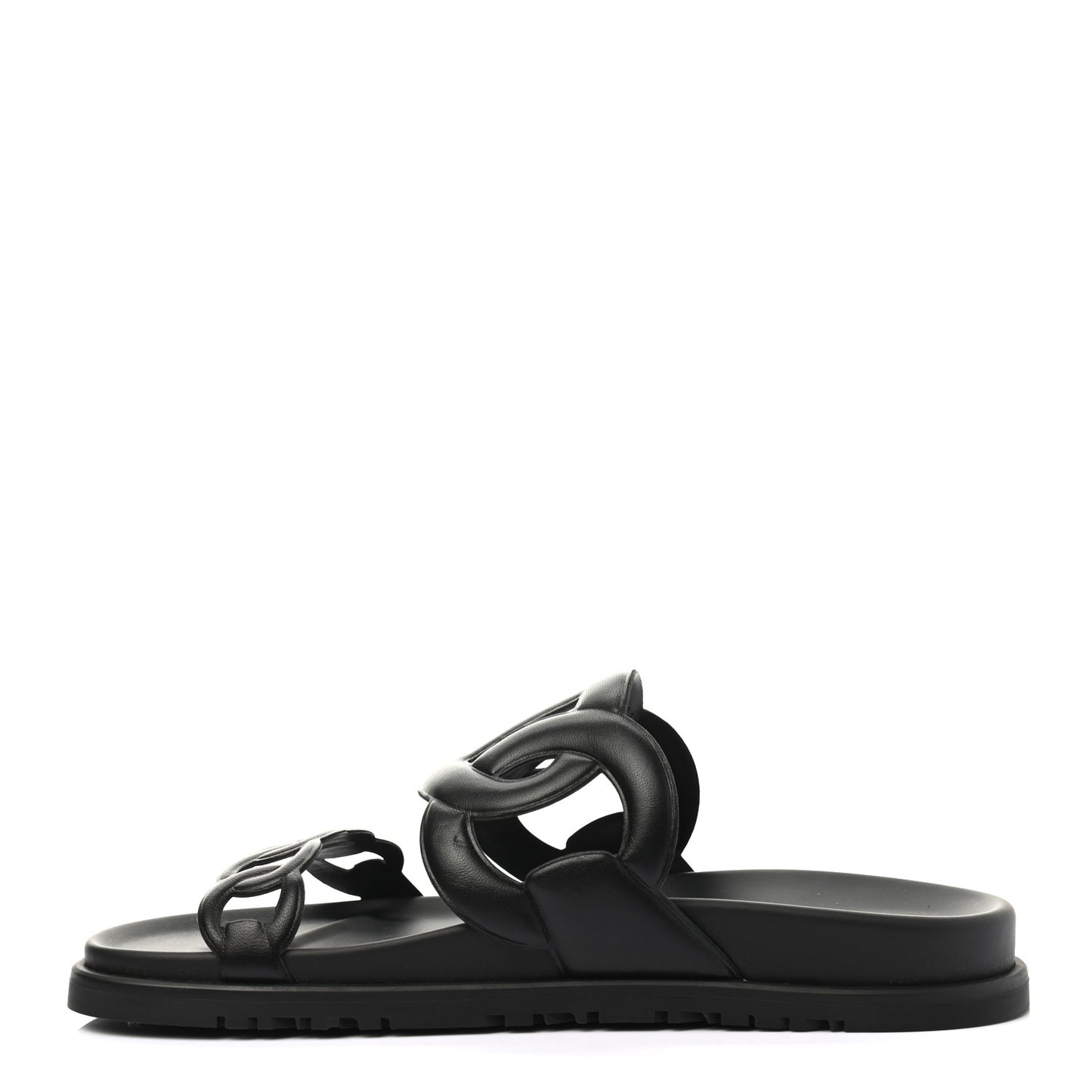 Nappa Womens Extra Sandals 38.5 Black