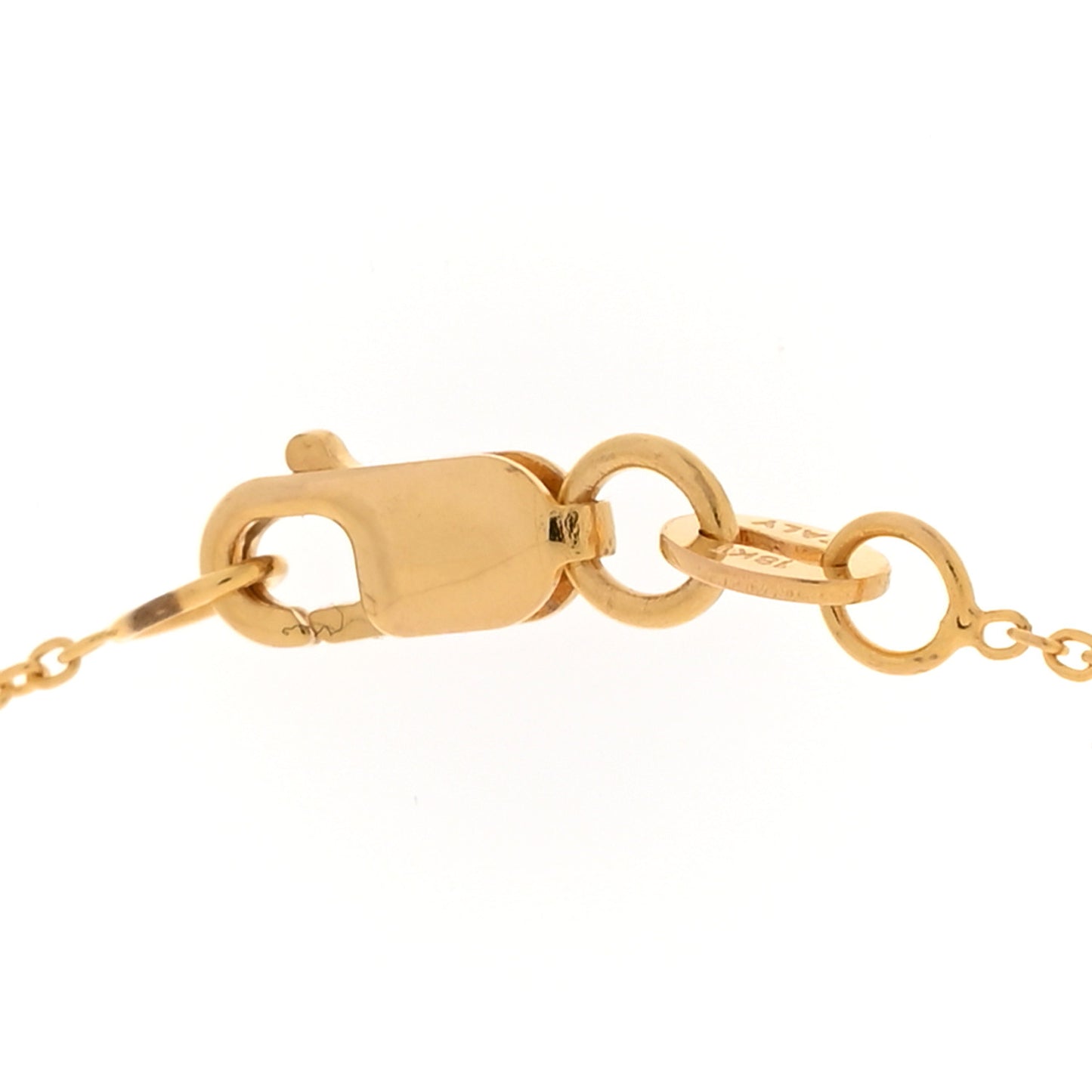18K Yellow Gold Tiny Treasures Key Pendant Necklace