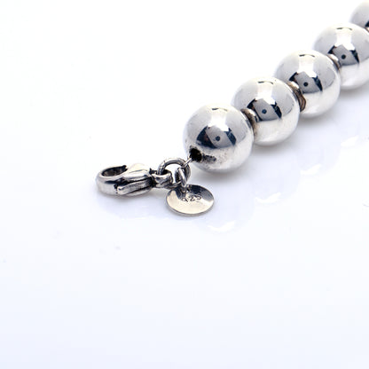 Tiffany Sterling Silver 10mm HardWear Ball Bracelet 6 of 8