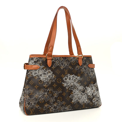 Louis Vuitton Monogram Dentelle Batignolles Horizontal Silver 3 of 8