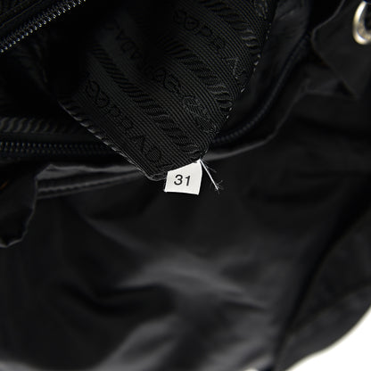Prada Nylon Vela Medium Backpack Black 6 of 9