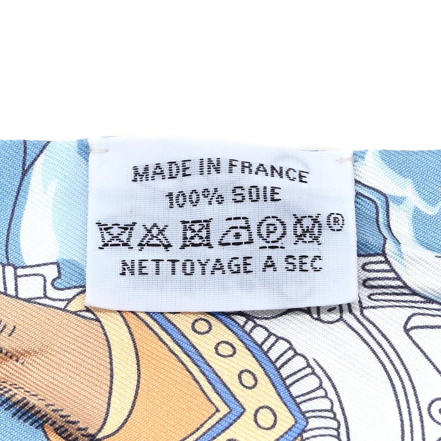 Silk Sur Mon Nuage Twilly Creme Bleu Ciel Orange