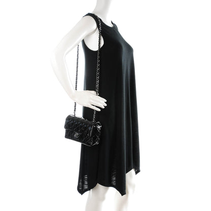 Chanel Patent Calfskin Quilted Mini Rectangular Flap Black 2 of 8