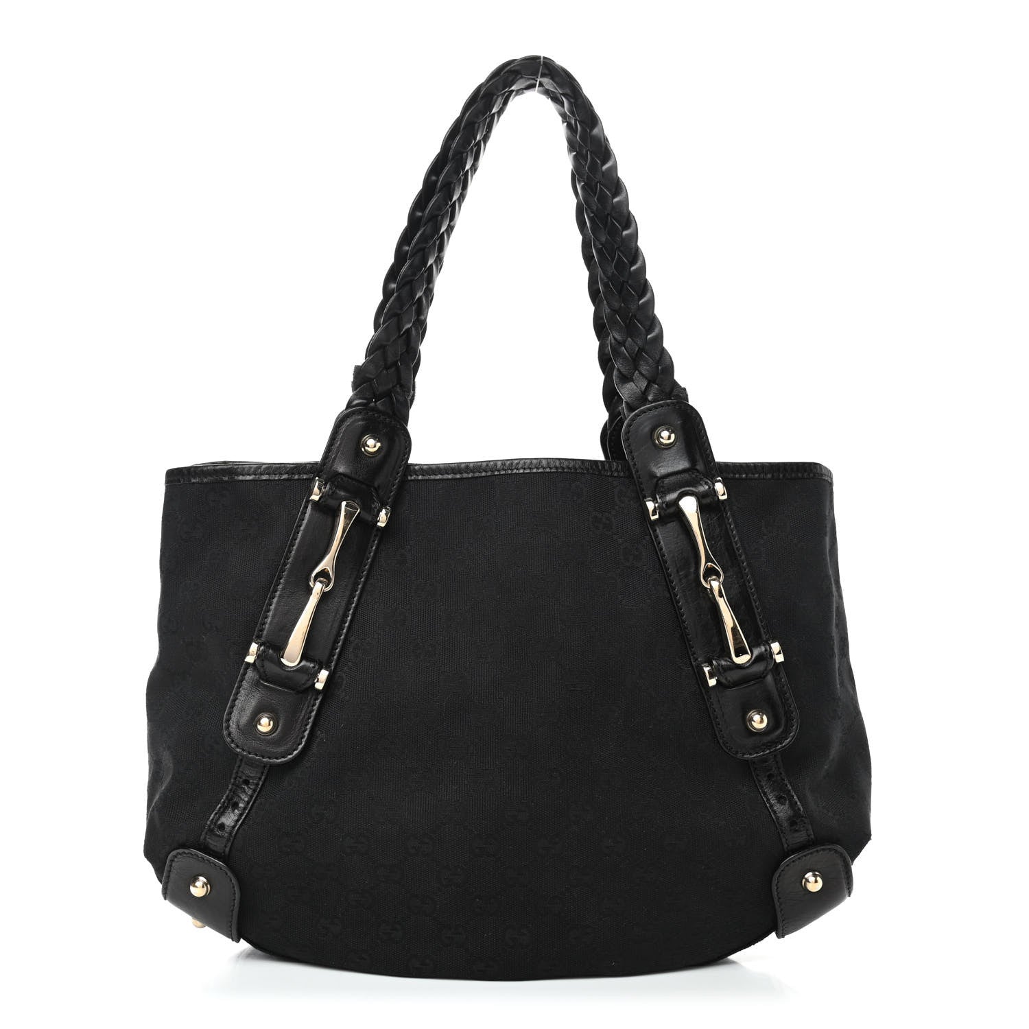 Gucci Monogram Small Pelham Shoulder Bag Black 1 of 12