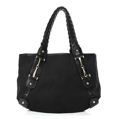 Gucci Monogram Small Pelham Shoulder Bag Black 1 of 12