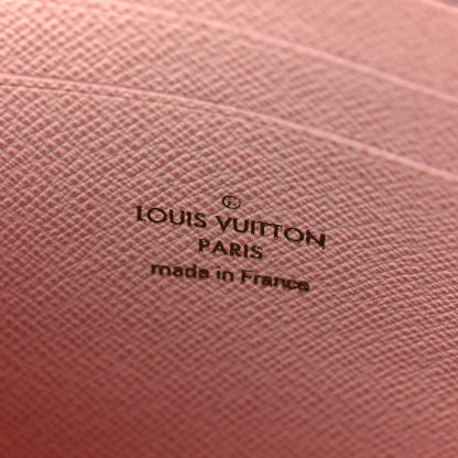 Louis Vuitton Monogram 2020 Christmas Animation Big Wheel Double Zip Pochette Rose Ballerine 6 of 13