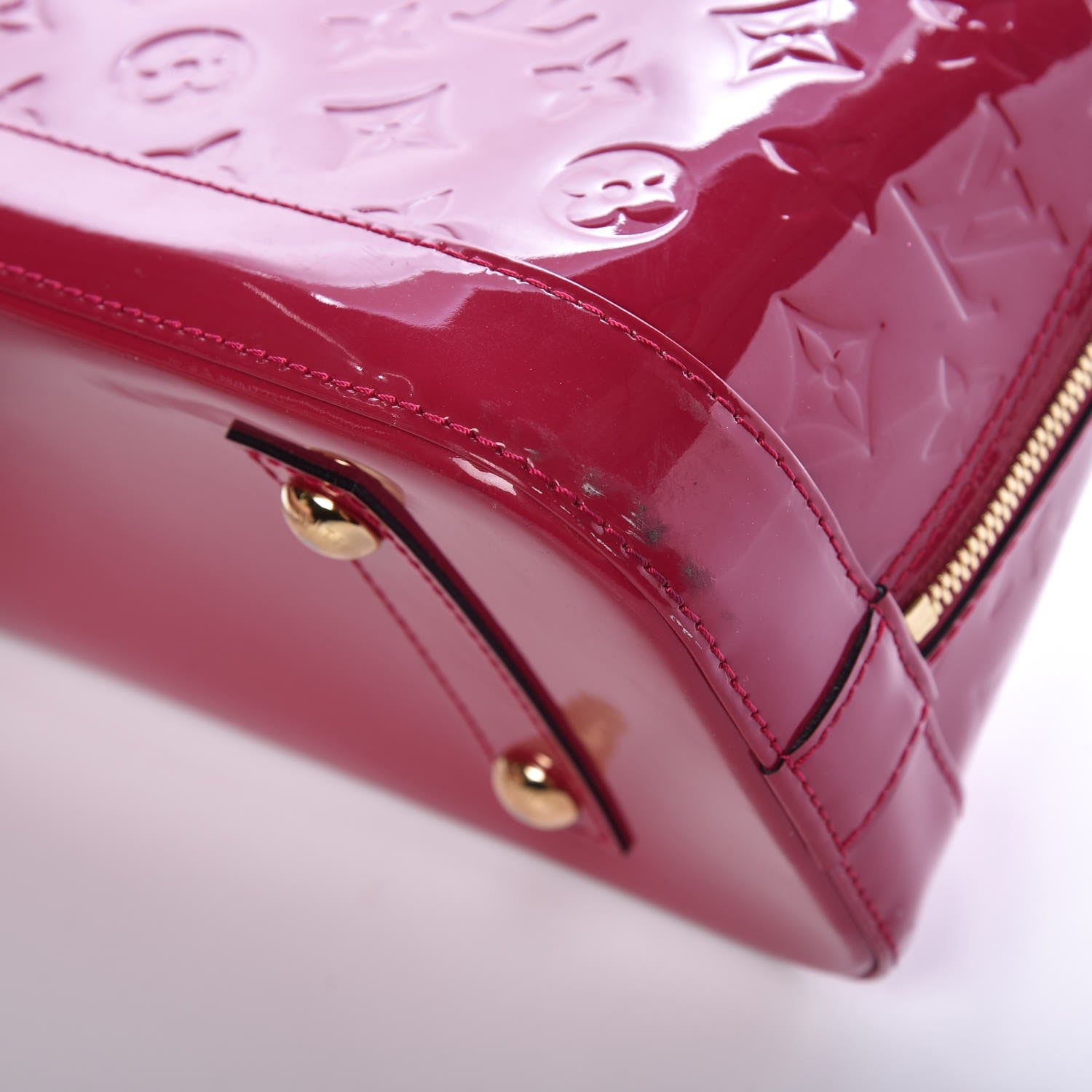 Louis Vuitton Vernis Alma PM Rose Indien 12 of 14