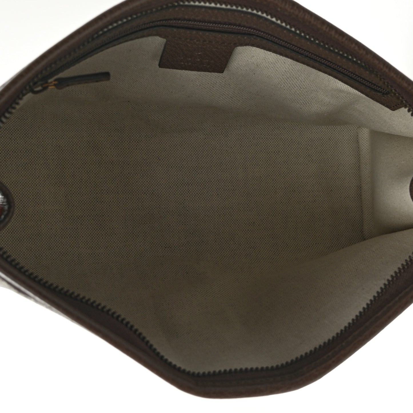 GG Supreme Monogram Web Ophidia GG Toiletry Case Beige New Acero