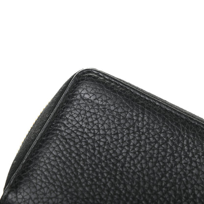 Gucci Pebbled Calfskin Small Soho Zip Around Wallet Black 12 of 13