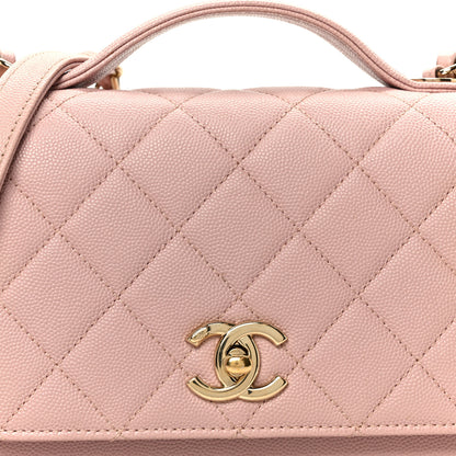 Chanel Caviar Quilted Medium Business Affinity Flap Light Pink 9 of 12