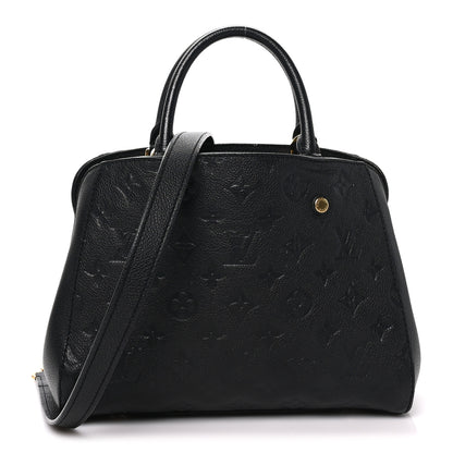 Louis Vuitton Empreinte Montaigne BB Black 1 of 11