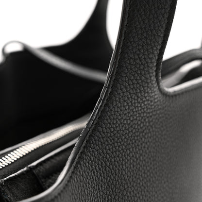 Celine Baby Grained Calfskin Medium Tri-Fold Bag Black 17 of 21