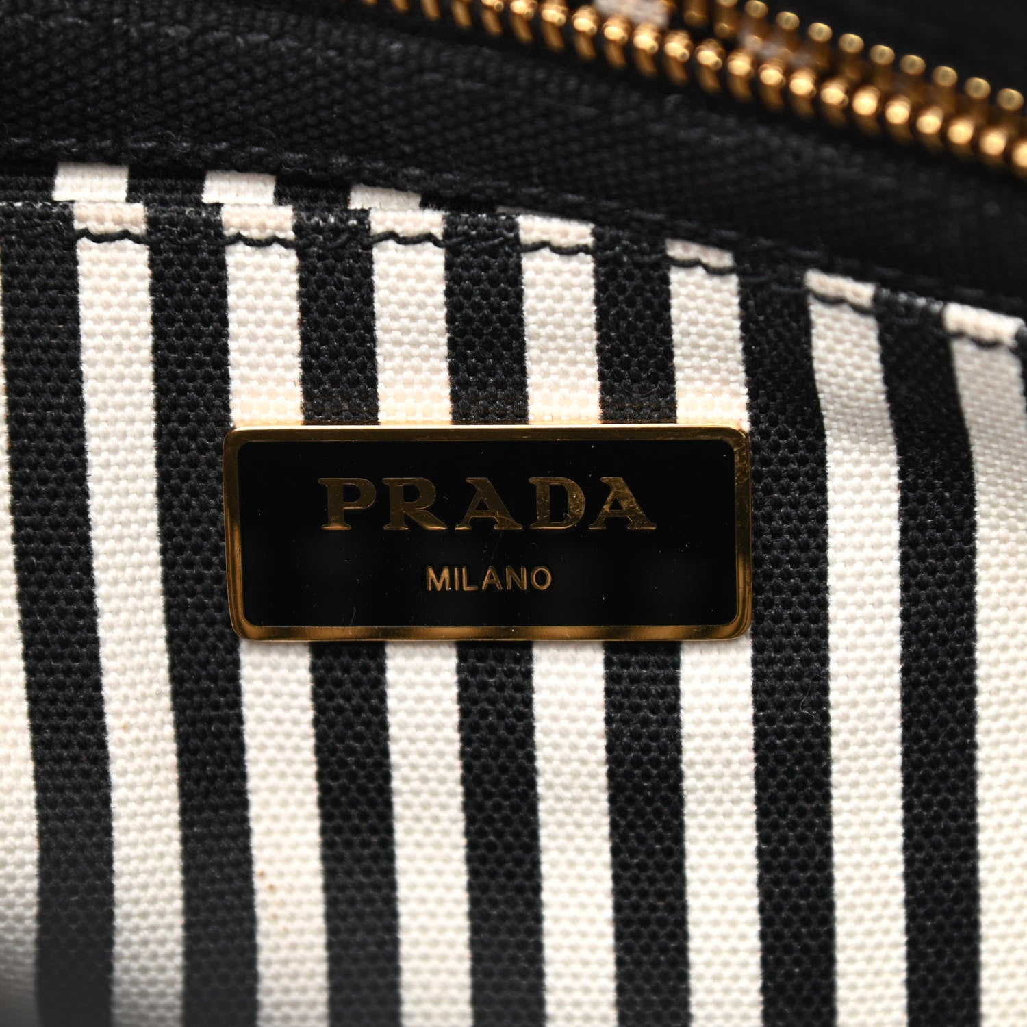 Prada Canapa Small Logo Tote Black Talco 6 of 12