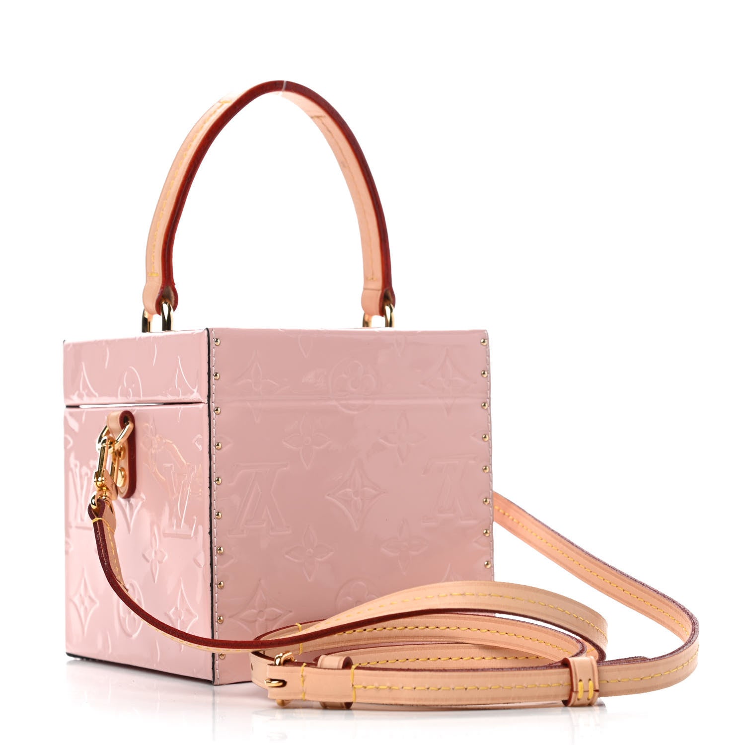 Louis Vuitton Vernis Bleecker Box Rose Ballerine 3 of 11