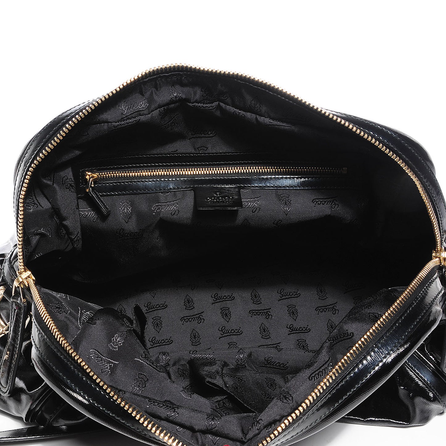 Dialux Pop Bamboo Handle Tote Black