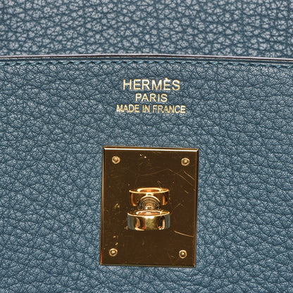 Hermes Fjord Birkin 40 Bleu Tempete 19 of 28