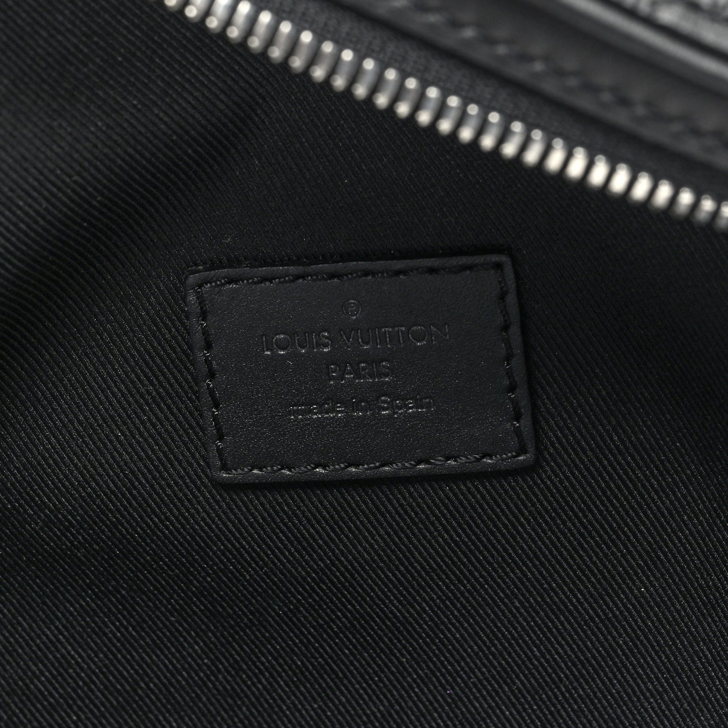 Louis Vuitton Damier Infini Campus BumBag Black 6 of 9