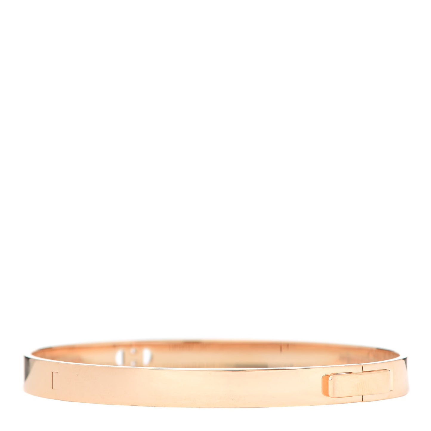 18K Rose Gold Diamond PM H D'Ancre Bracelet SH