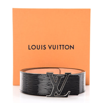 Louis Vuitton Epi Electric 40mm LV Initiales Belt 90 36 Black 8 of 8
