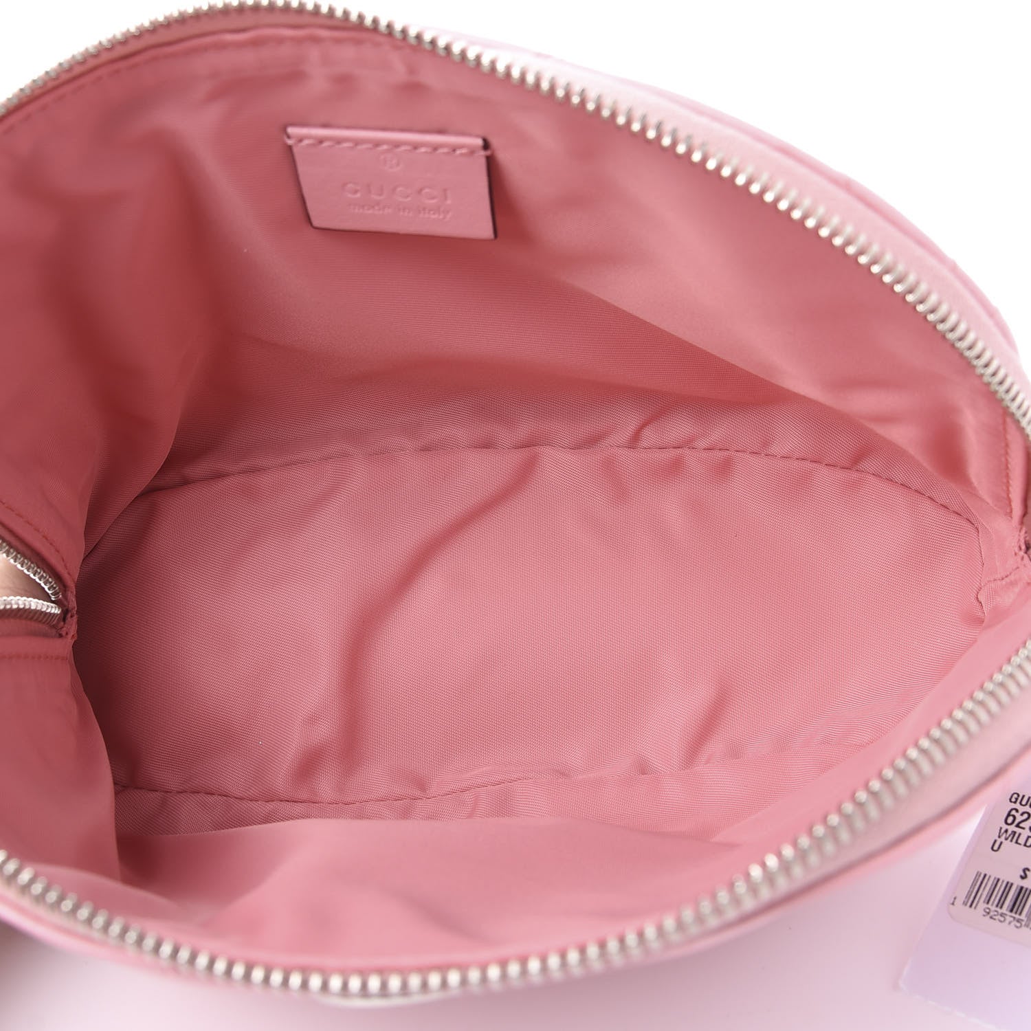 Gucci Calfskin Matelasse Large GG Marmont Pouch Cosmetic Case Wild Rose 5 of 8
