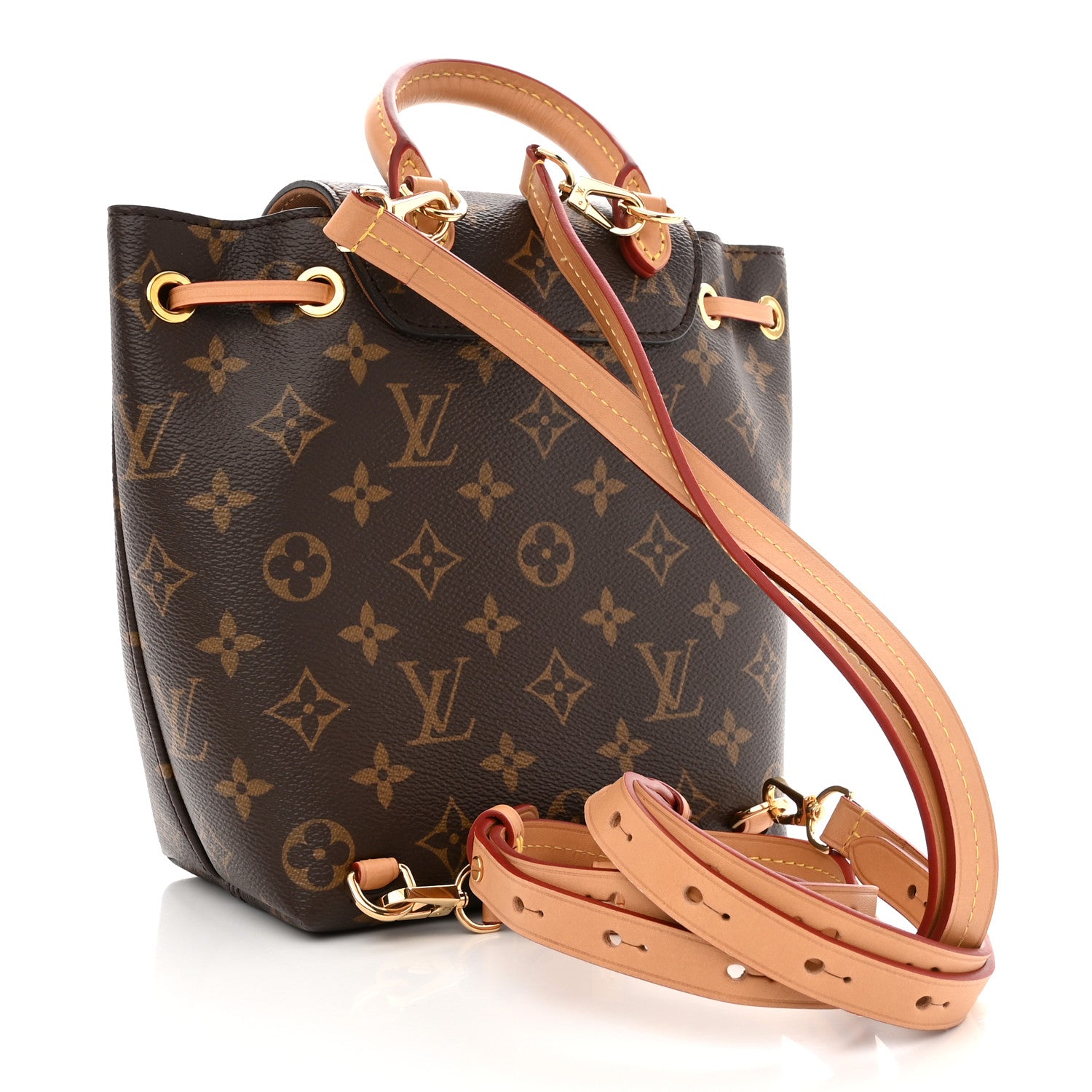 Louis Vuitton Monogram Montsouris BB Backpack Natural 3 of 8