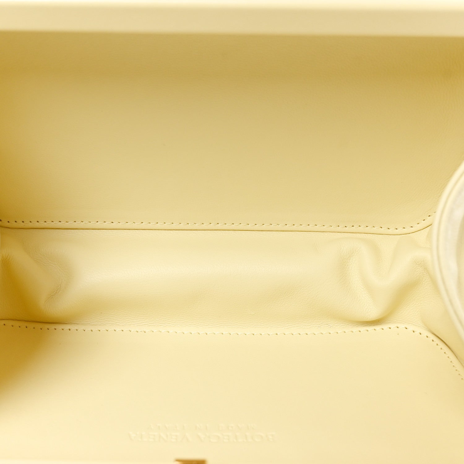 Bottega Veneta Intrecciato Minaudiere Knot Clutch Ice Cream 5 of 9