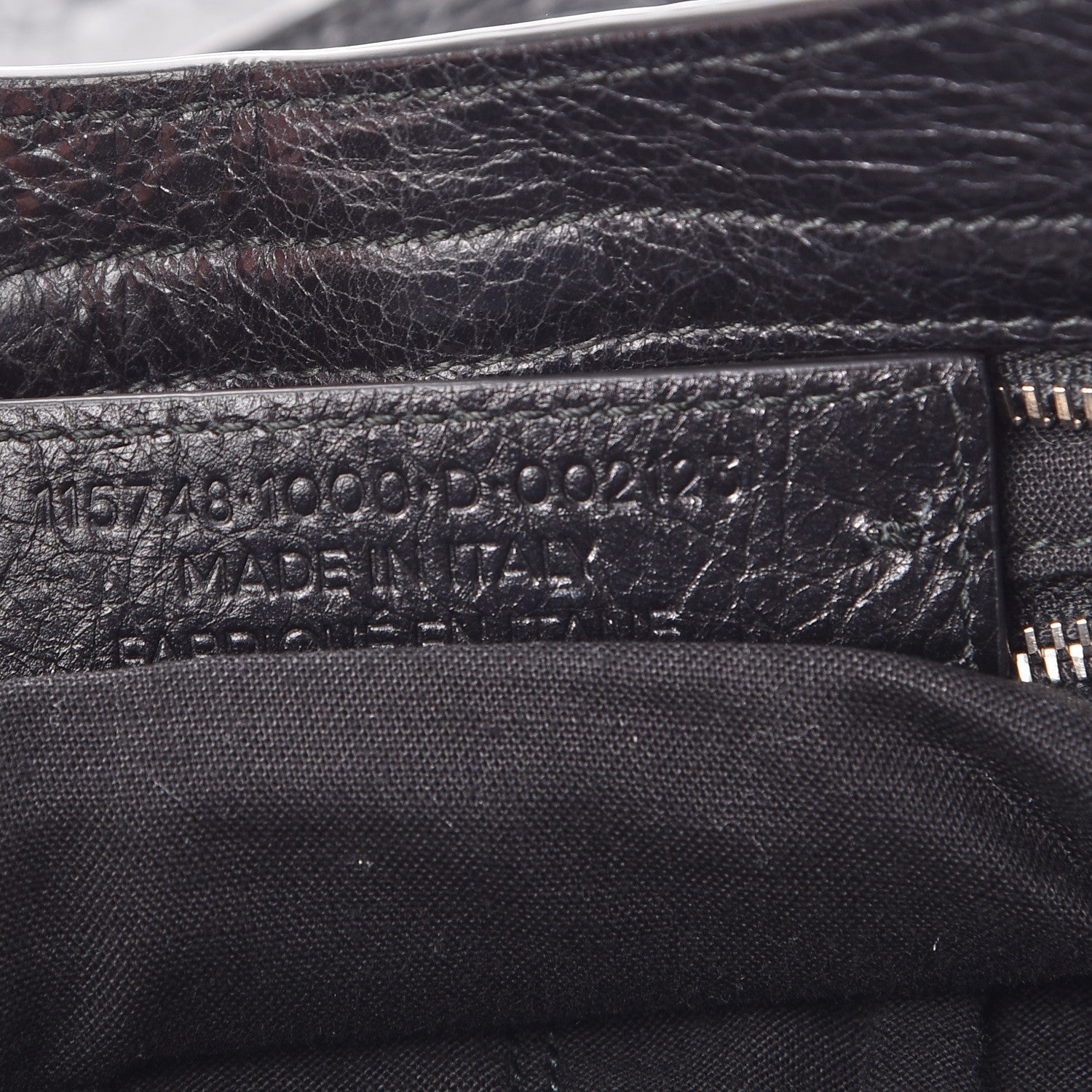 Balenciaga Agneau Classic Silver Hardware City Black 8 of 8