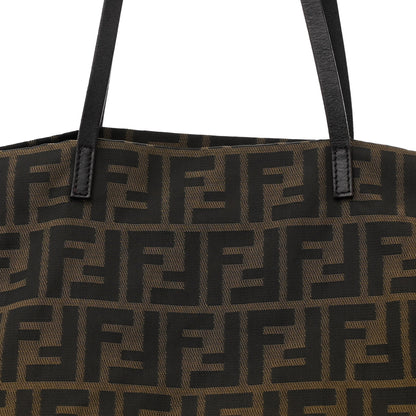 Fendi Zucca Shopping Tote Tobacco 8 of 10