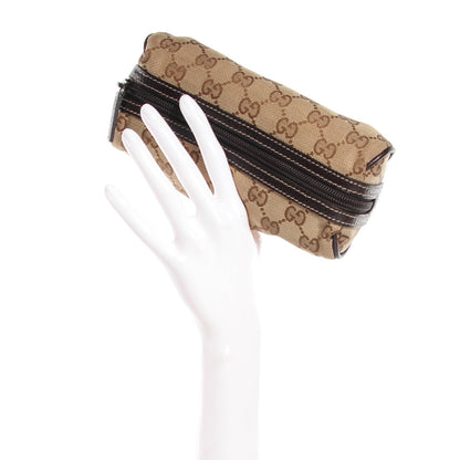 Gucci Monogram Small Balthus Cosmetic Case Dark Brown 2 of 8