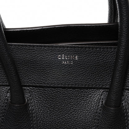 Celine Drummed Mini Luggage Black 8 of 8