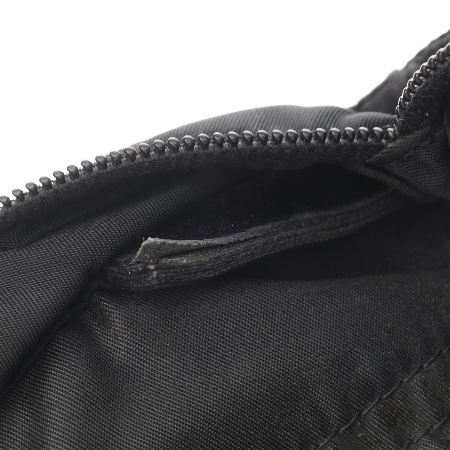 Prada Tessuto Nylon Messenger Bag Black 12 of 14