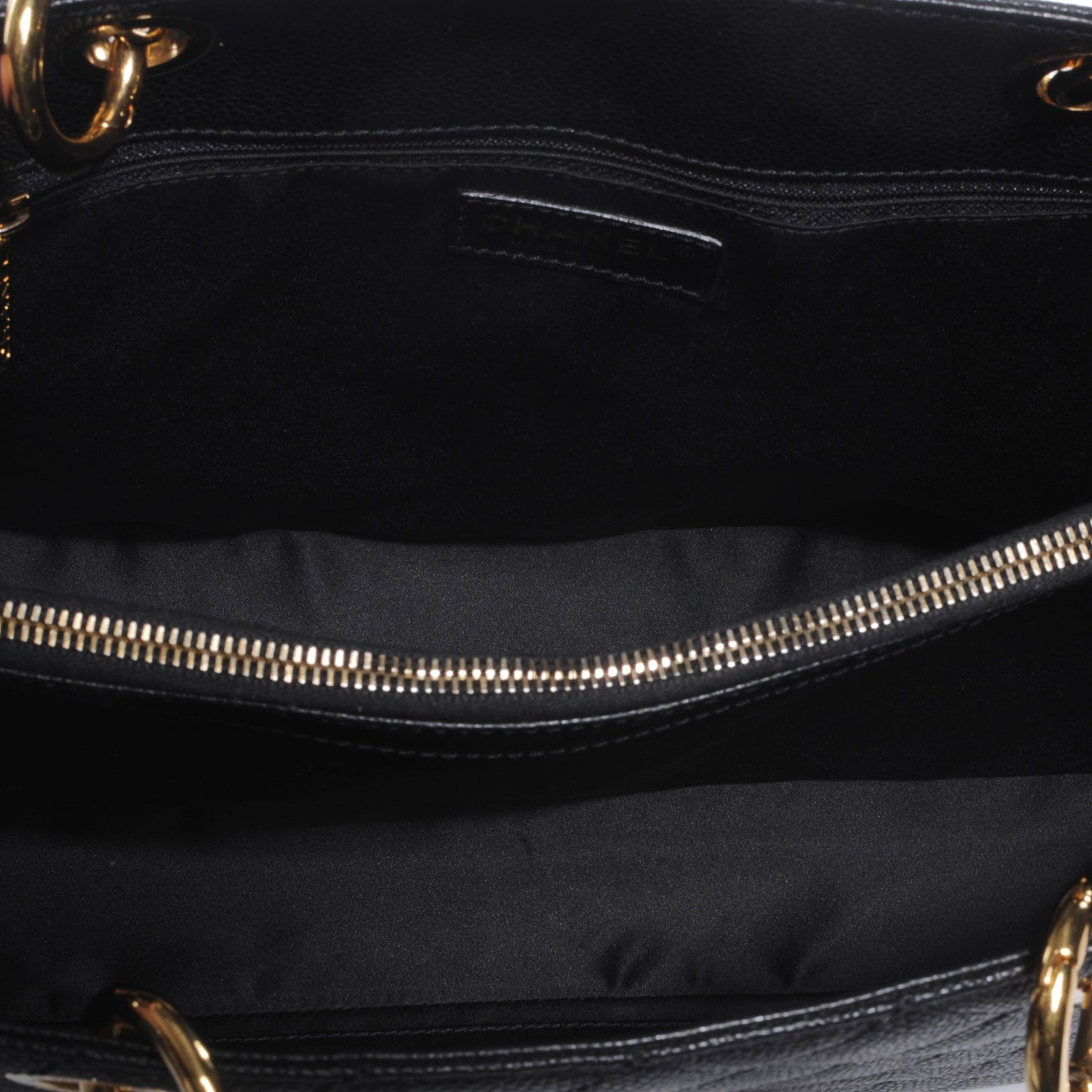 Caviar Grand Shopping Tote GST Black
