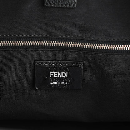 Fendi Calfskin 2Jours Bucket Bag Black 6 of 7