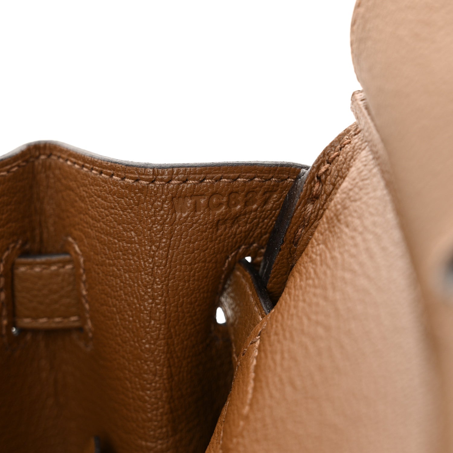 Hermes Togo Birkin 25 Alezan 7 of 11