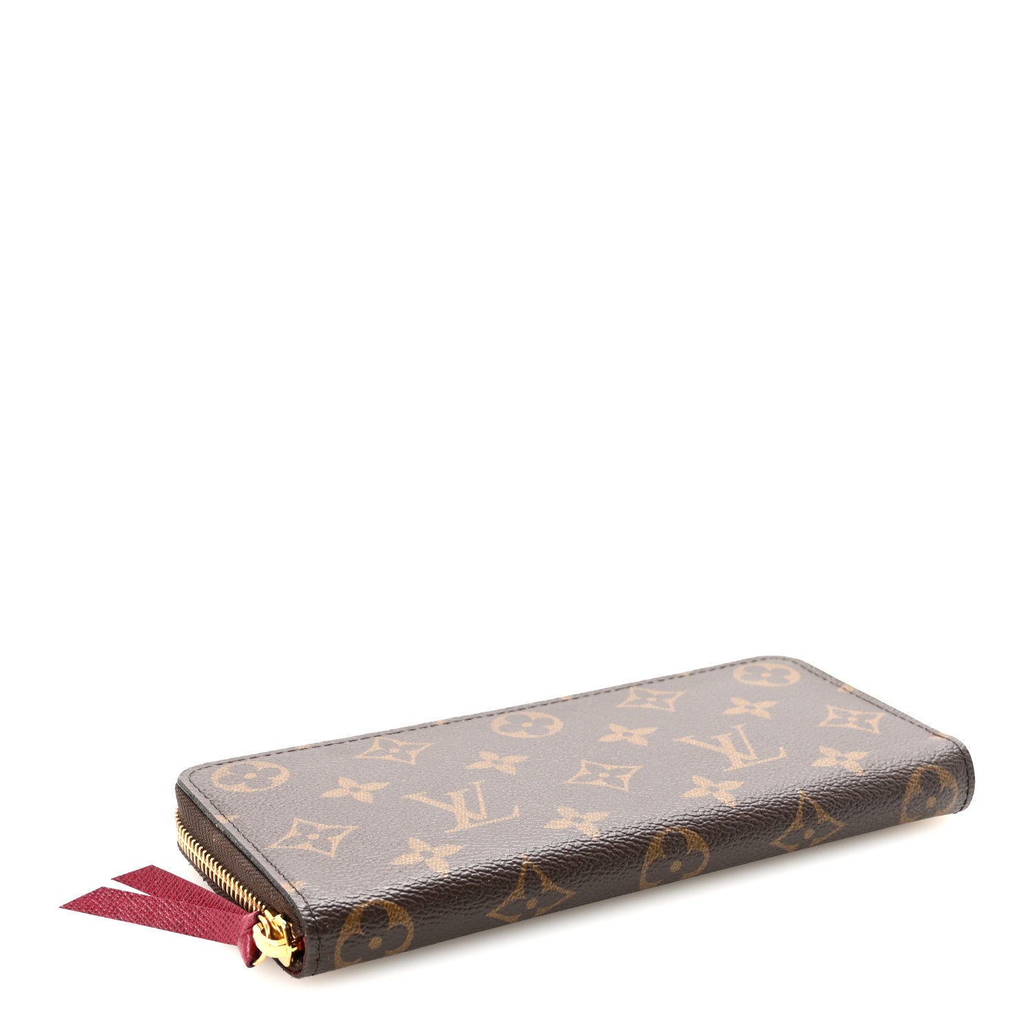 Louis Vuitton Monogram Clemence Wallet Fuchsia 4 of 7