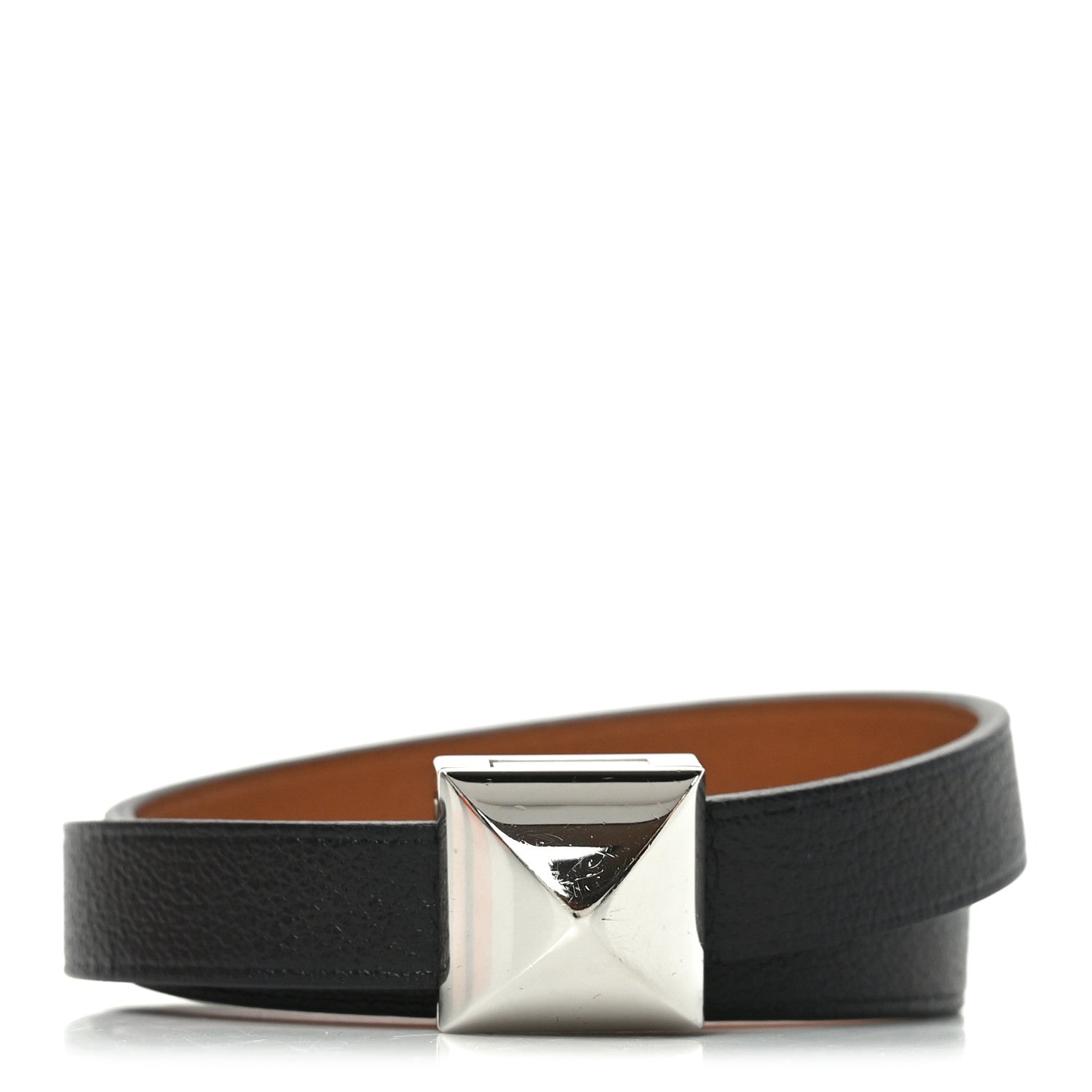 Hermes Swift Medor Infini Double Tour Bracelet T1 Black 1 of 5