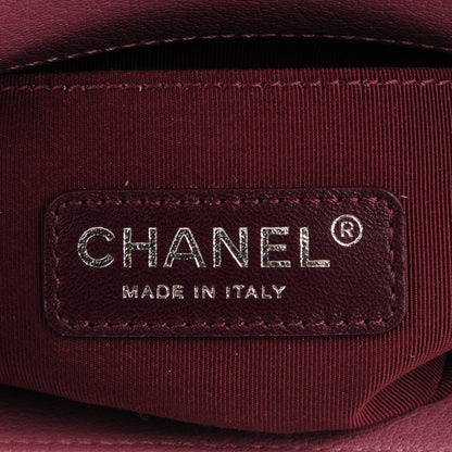 Chanel Goatskin Quilted Patent Small Duo Boy Flap Pink 7 of 8