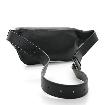 Saint Laurent Grain De Poudre Monogram Belt Bag Black 3 of 11