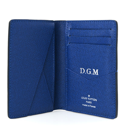 Louis Vuitton Taigarama Pocket Organizer NM Cobalt 5 of 7