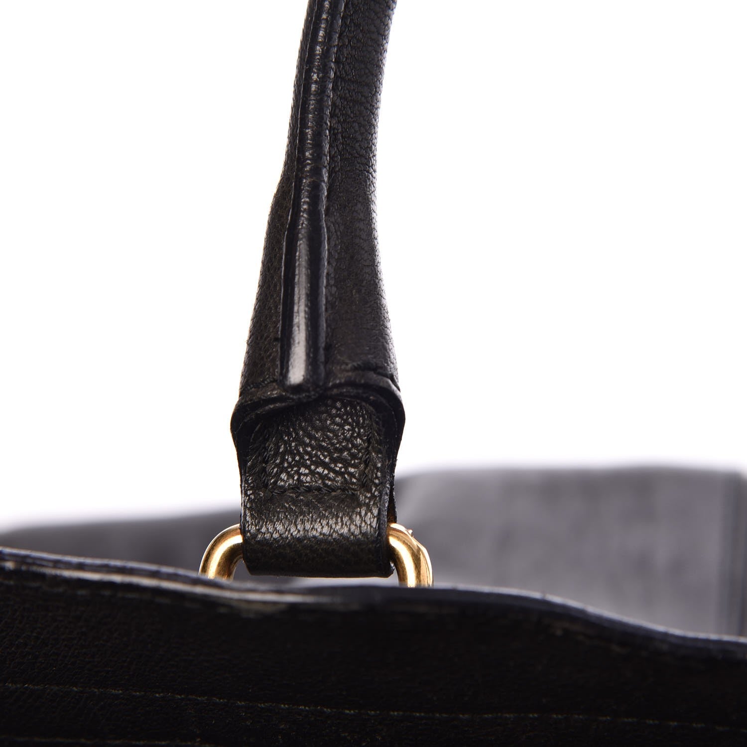 Saint Laurent Sheepskin Large Cabas ChYc Black 8 of 19